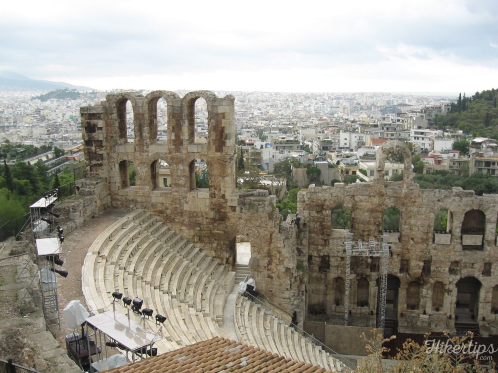 the Acropolis